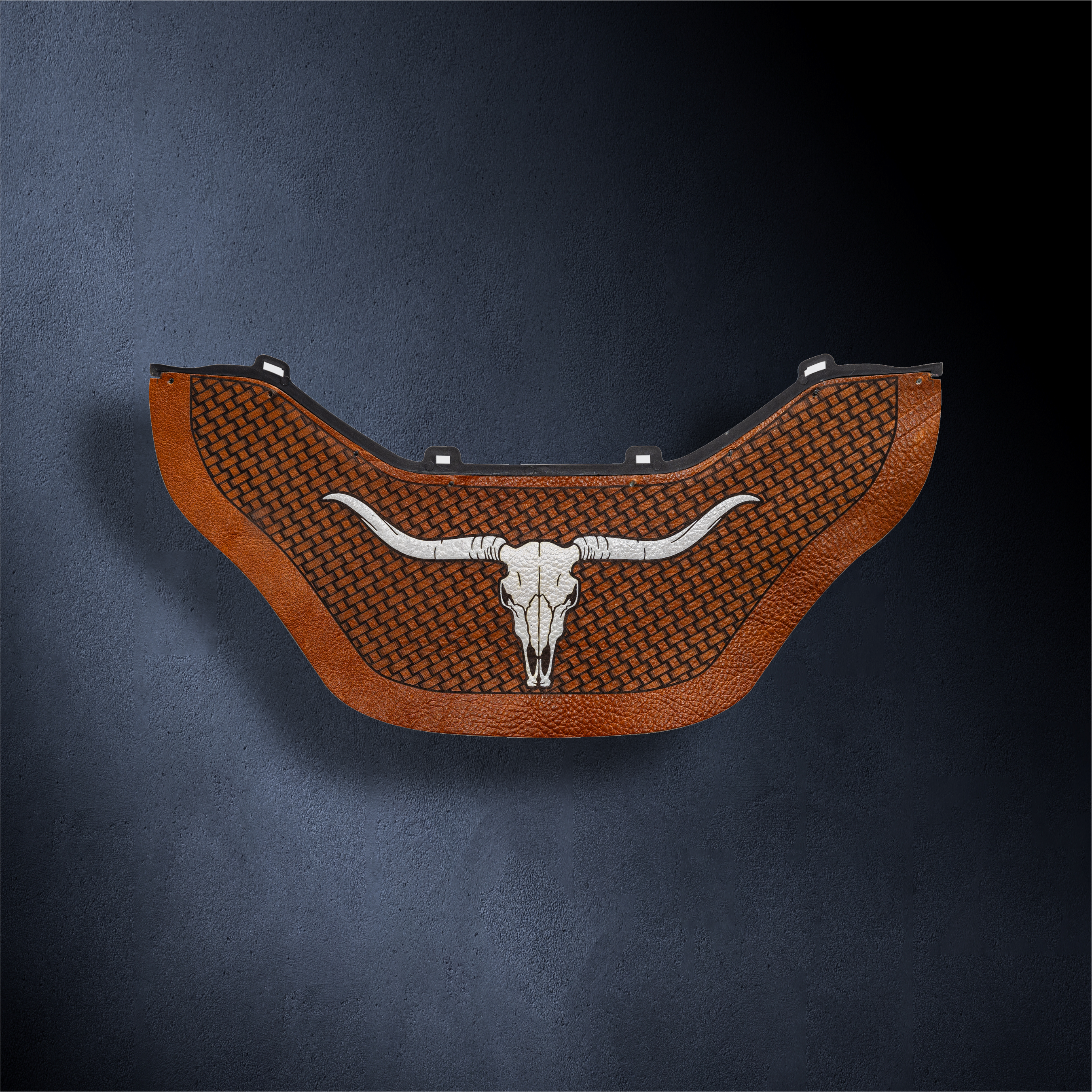 Longhorn Basketweave Leather Click- Slimline series.